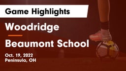Woodridge  vs Beaumont School Game Highlights - Oct. 19, 2022