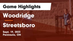 Woodridge  vs Streetsboro  Game Highlights - Sept. 19, 2023