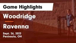 Woodridge  vs Ravenna  Game Highlights - Sept. 26, 2023