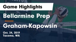 Bellarmine Prep  vs Graham-Kapowsin  Game Highlights - Oct. 24, 2019