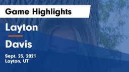 Layton  vs Davis Game Highlights - Sept. 23, 2021