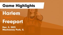 Harlem  vs Freeport  Game Highlights - Dec. 5, 2023