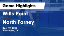Wills Point  vs North Forney  Game Highlights - Dec. 12, 2019