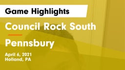 Council Rock South  vs Pennsbury  Game Highlights - April 6, 2021