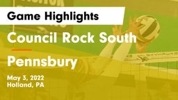 Council Rock South  vs Pennsbury  Game Highlights - May 3, 2022