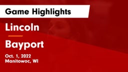 Lincoln  vs Bayport Game Highlights - Oct. 1, 2022