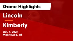 Lincoln  vs Kimberly Game Highlights - Oct. 1, 2022