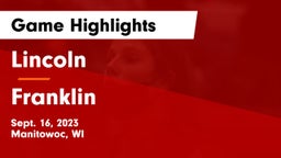 Lincoln  vs Franklin  Game Highlights - Sept. 16, 2023