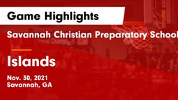 Savannah Christian Preparatory School vs Islands  Game Highlights - Nov. 30, 2021