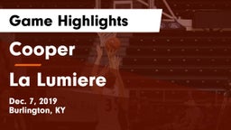 Cooper  vs La Lumiere Game Highlights - Dec. 7, 2019