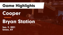 Cooper  vs Bryan Station  Game Highlights - Jan. 9, 2021