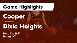 Cooper  vs Dixie Heights  Game Highlights - Dec. 22, 2023