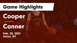 Cooper  vs Conner  Game Highlights - Feb. 28, 2024