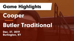 Cooper  vs Butler Traditional  Game Highlights - Dec. 27, 2019