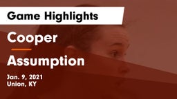 Cooper  vs Assumption  Game Highlights - Jan. 9, 2021
