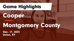 Cooper  vs Montgomery County  Game Highlights - Dec. 17, 2022