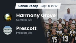 Recap: Harmony Grove  vs. Prescott  2017