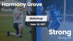 Matchup: Harmony Grove vs. Strong  2017