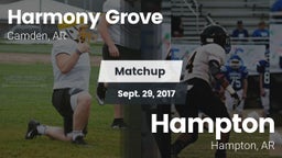 Matchup: Harmony Grove vs. Hampton  2017