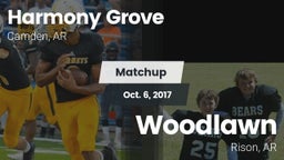Matchup: Harmony Grove vs. Woodlawn  2017