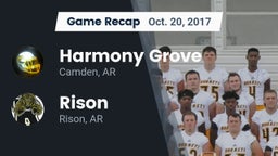 Recap: Harmony Grove  vs. Rison  2017
