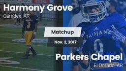 Matchup: Harmony Grove vs. Parkers Chapel  2017
