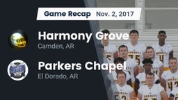 Recap: Harmony Grove  vs. Parkers Chapel  2017