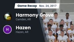 Recap: Harmony Grove  vs. Hazen  2017