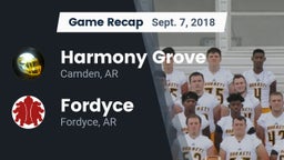 Recap: Harmony Grove  vs. Fordyce  2018