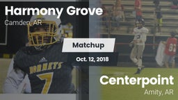 Matchup: Harmony Grove vs. Centerpoint  2018