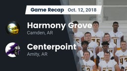 Recap: Harmony Grove  vs. Centerpoint  2018