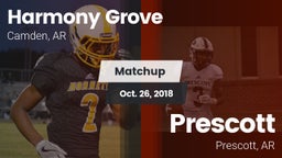 Matchup: Harmony Grove vs. Prescott  2018