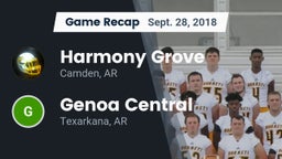 Recap: Harmony Grove  vs. Genoa Central  2018