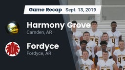 Recap: Harmony Grove  vs. Fordyce  2019