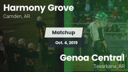 Matchup: Harmony Grove vs. Genoa Central  2019