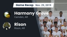 Recap: Harmony Grove  vs. Rison  2019