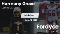 Matchup: Harmony Grove vs. Fordyce  2020