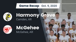 Recap: Harmony Grove  vs. McGehee  2020