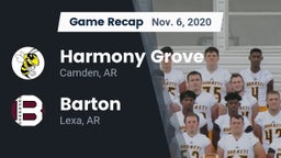 Recap: Harmony Grove  vs. Barton  2020