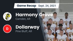 Recap: Harmony Grove  vs. Dollarway  2021
