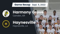 Recap: Harmony Grove  vs. Haynesville  2022
