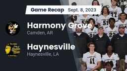 Recap: Harmony Grove  vs. Haynesville  2023