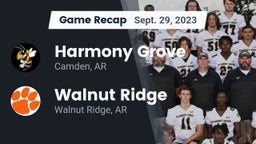 Recap: Harmony Grove  vs. Walnut Ridge  2023