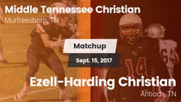 Matchup: Middle Tennessee Chr vs. Ezell-Harding Christian  2017