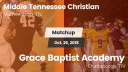 Matchup: Middle Tennessee Chr vs. Grace Baptist Academy  2018