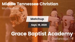 Matchup: Middle Tennessee Chr vs. Grace Baptist Academy  2020