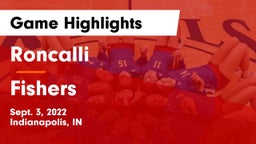Roncalli  vs Fishers  Game Highlights - Sept. 3, 2022