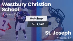 Matchup: Westbury Christian vs. St. Joseph  2016