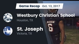 Recap: Westbury Christian School vs. St. Joseph  2017
