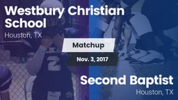 Matchup: Westbury Christian vs. Second Baptist  2017